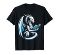 Dragon Reading Book Dragon T-Shirt - Streetwear Style for Adults - T-Shirt, Sweatshirt, Hoodie