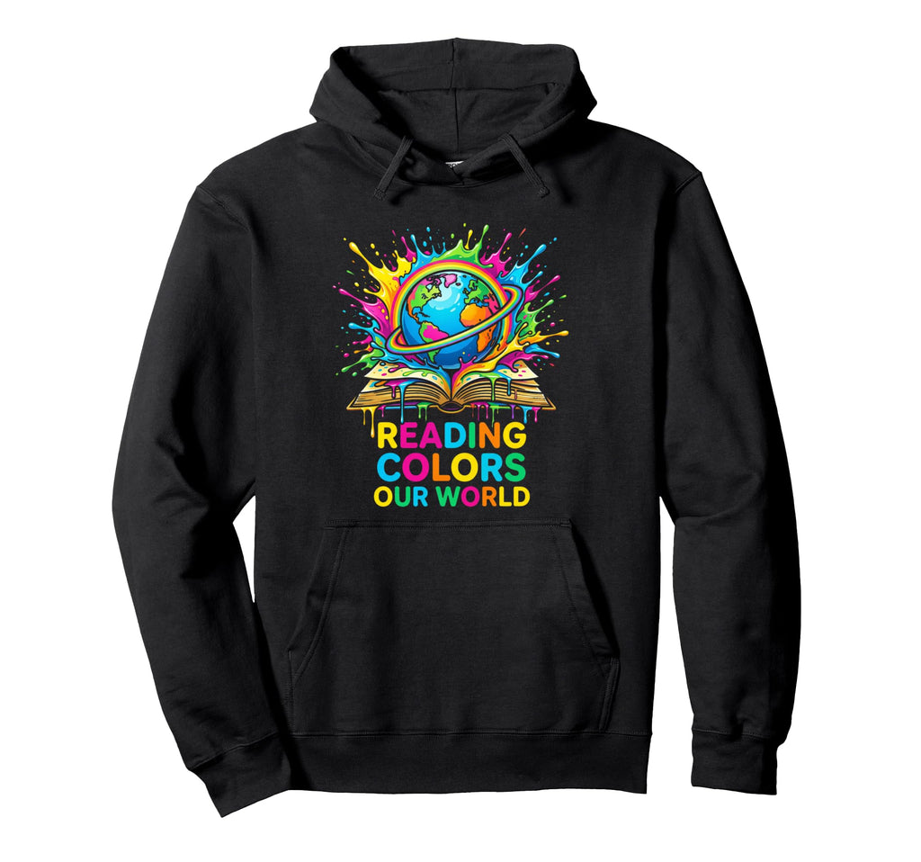 Reading Colors Our World Space Astronaut Hoodie - Novelty Apparel Unisex - T-Shirt, Sweatshirt, Hoodie