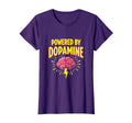 Powered Dopamine Adhd Brain T-Shirt - Casual Everyday Wear Unisex - T-Shirt, Sweatshirt, Hoodie