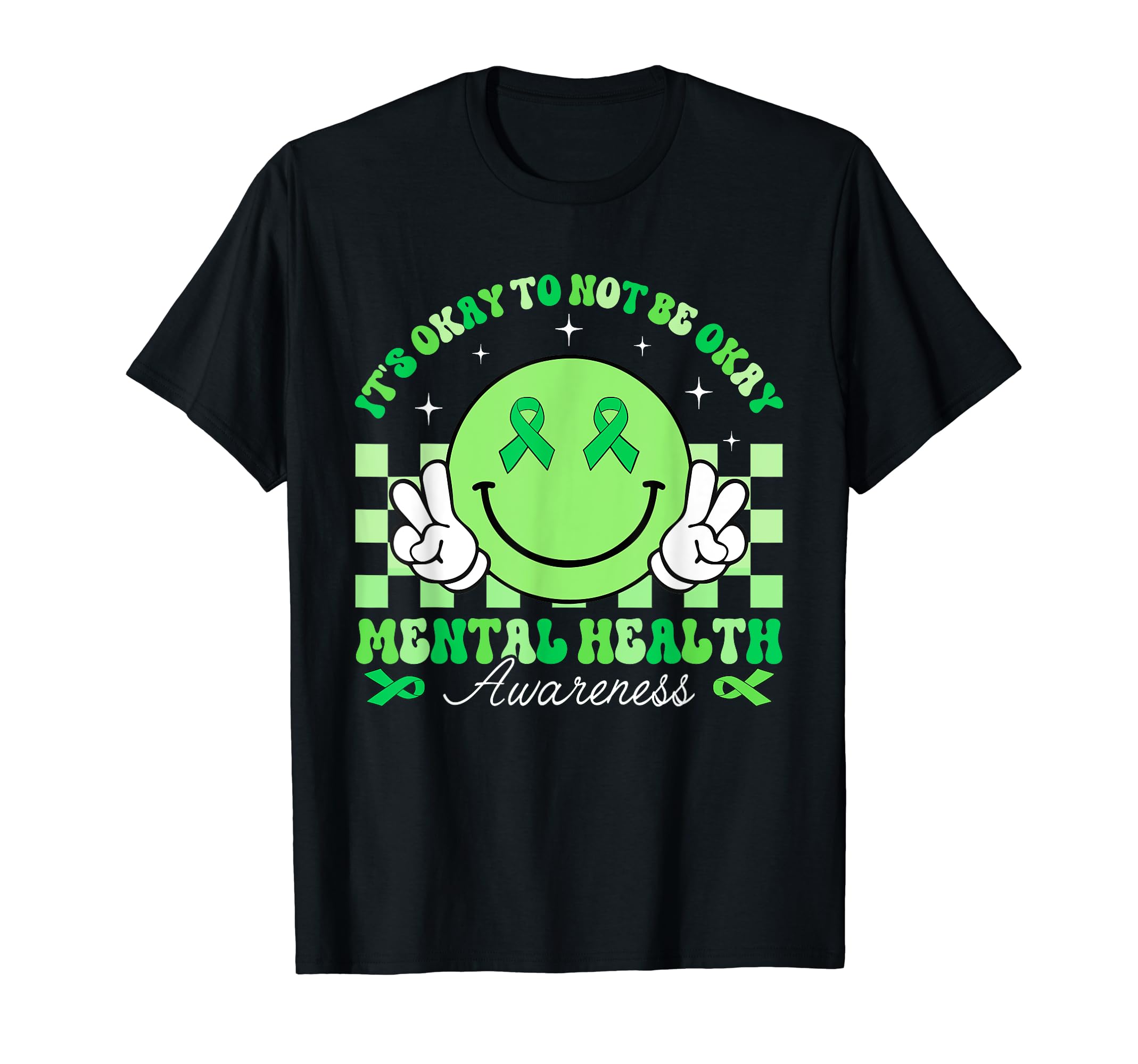 Its Okay To Not Be Okay Mental T-Shirt - Fun Novelty Design for Adults - T-Shirt, Sweatshirt, Hoodie