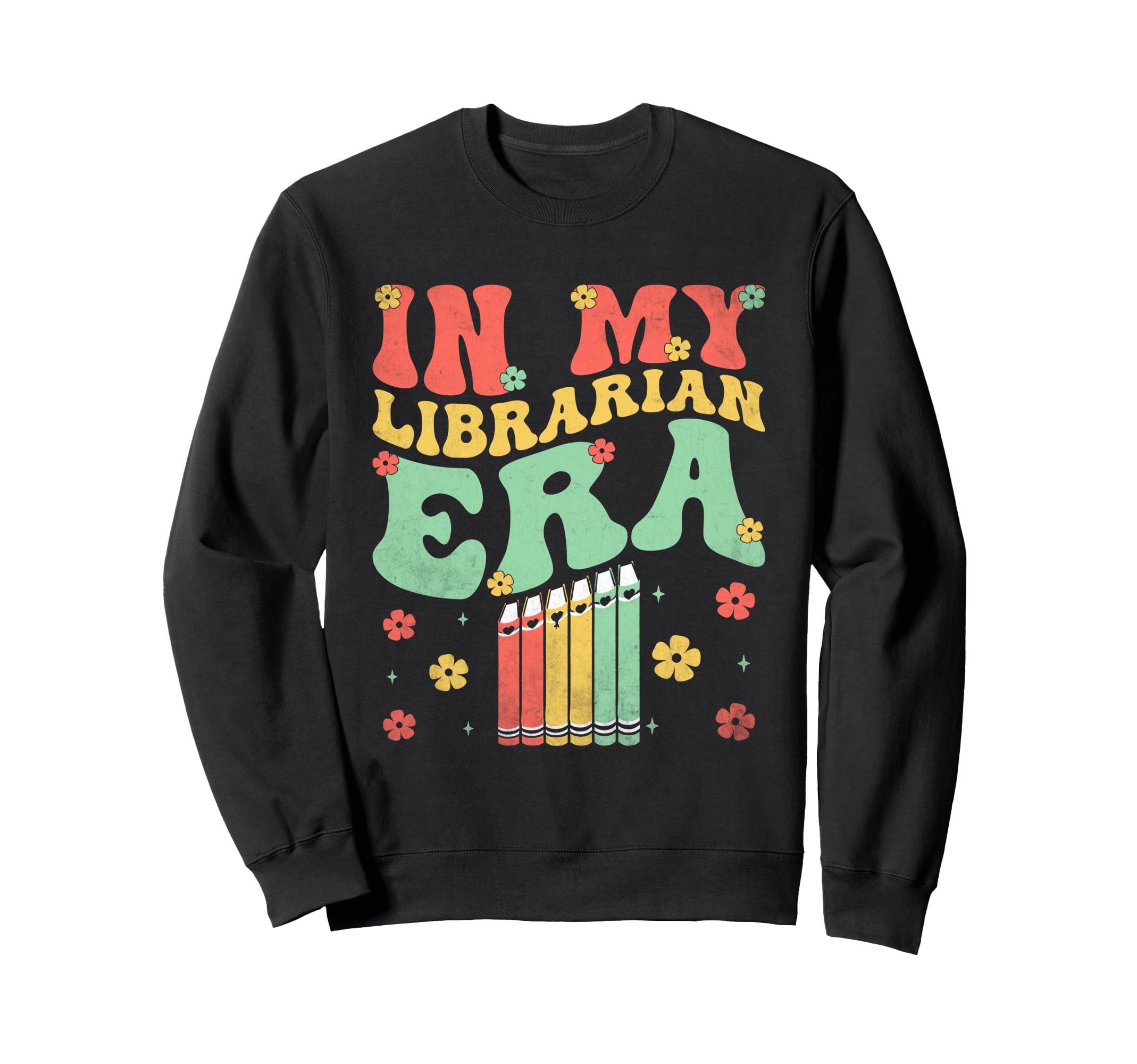 My Librarian Era Library Book Reading Sweatshirt - Graphic Print Unisex - T-Shirt, Sweatshirt, Hoodie