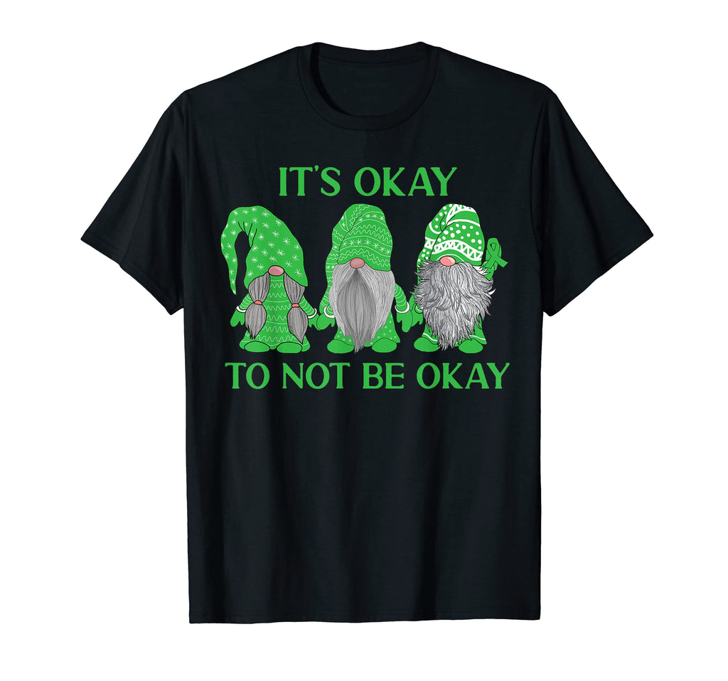Trio Gnome Its Okay To Not Be T-Shirt - Casual Everyday Wear for Adults - T-Shirt, Sweatshirt, Hoodie