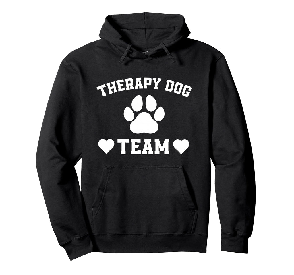 Great Therapy Dog Team Outfit Dogs Lover Hoodie - Minimalist Print Unisex - T-Shirt, Sweatshirt, Hoodie