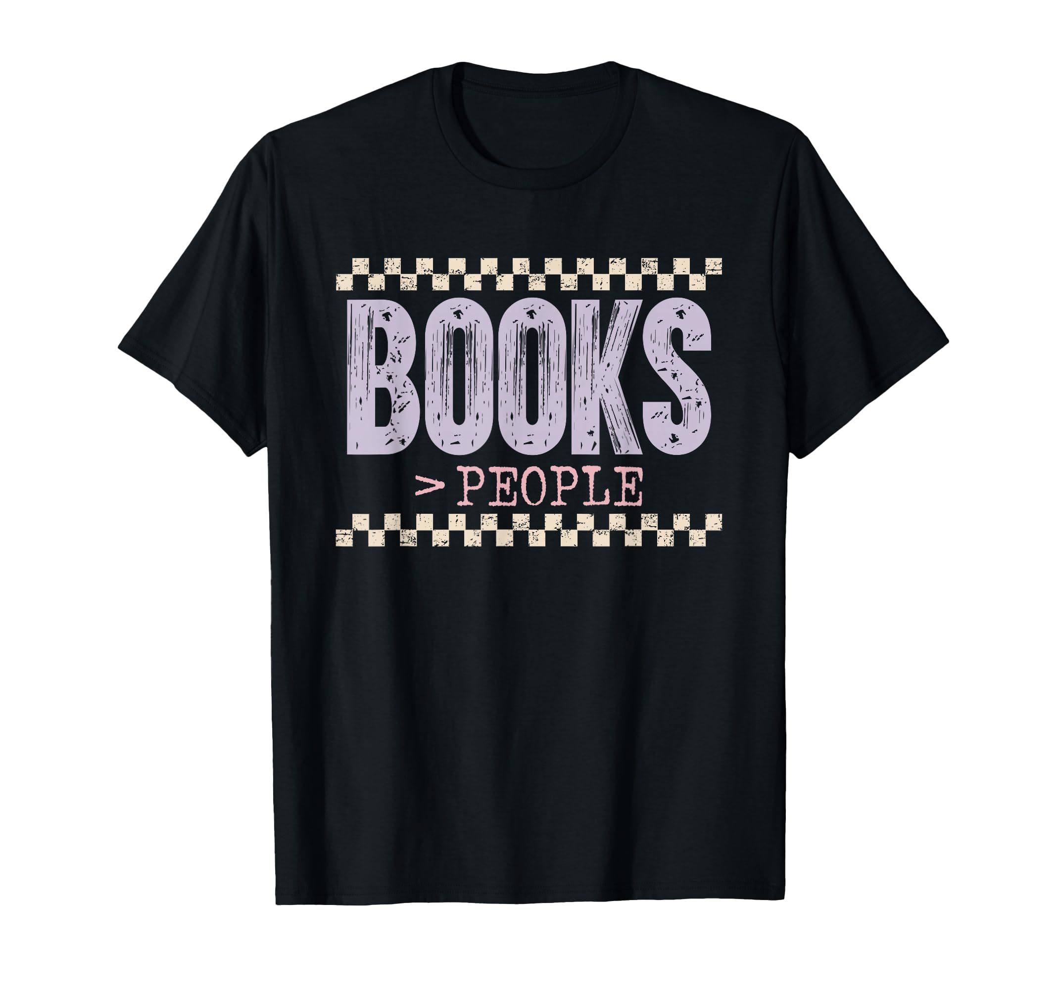 Books Over People Introvert Reader T-Shirt - Streetwear Style Men Women - T-Shirt, Sweatshirt, Hoodie