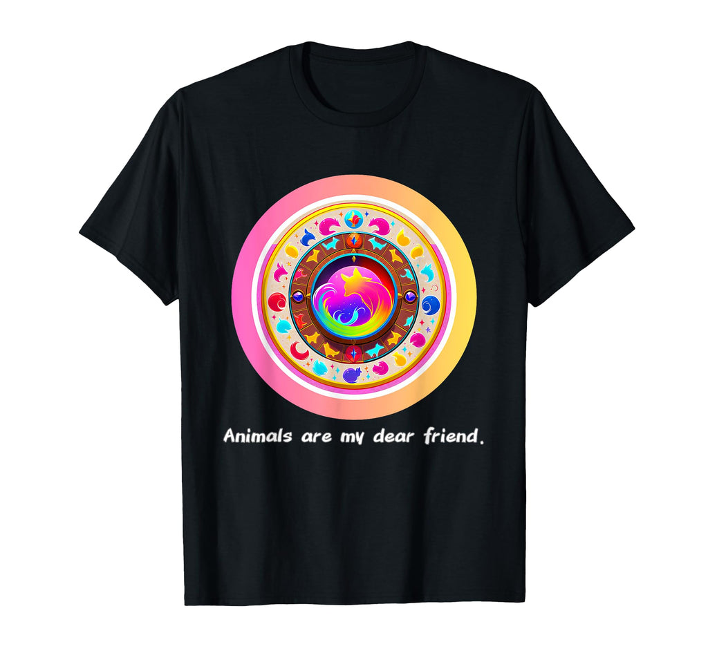Animals Are My Best Friends Sacred Animals T-Shirt - Unique Graphic Unisex - T-Shirt, Sweatshirt, Hoodie