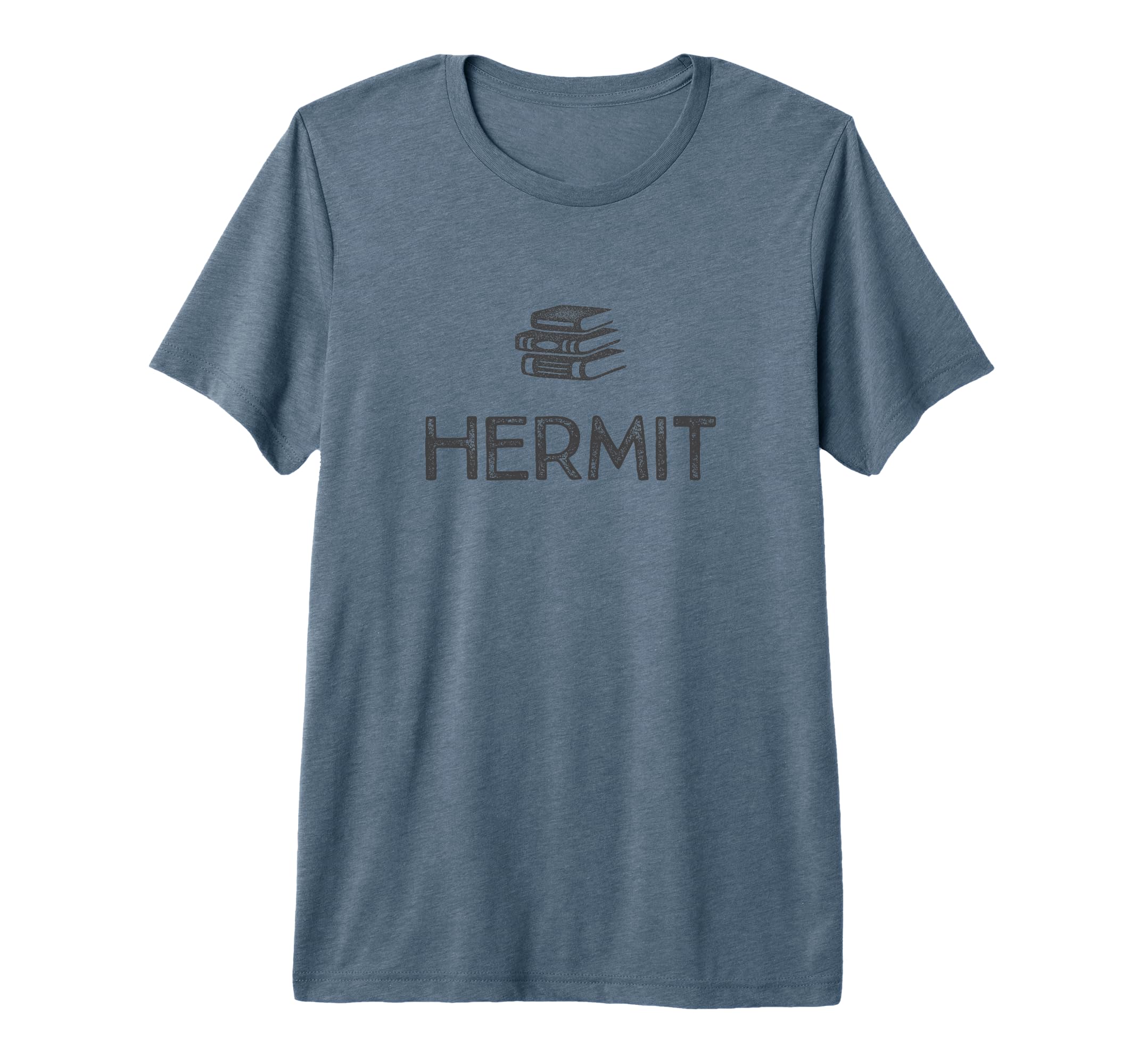 Book Hermit Quiet Reading Solitude T-Shirt - Minimalist Print Men Women - T-Shirt, Sweatshirt, Hoodie