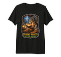Stormy Night Cozy Dragon Reading T-Shirt - Custom Art Print Men Women - T-Shirt, Sweatshirt, Hoodie