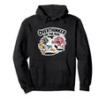 Overthinker Run Duck Hoodie - Unique Graphic Men Women - T-Shirt, Sweatshirt, Hoodie