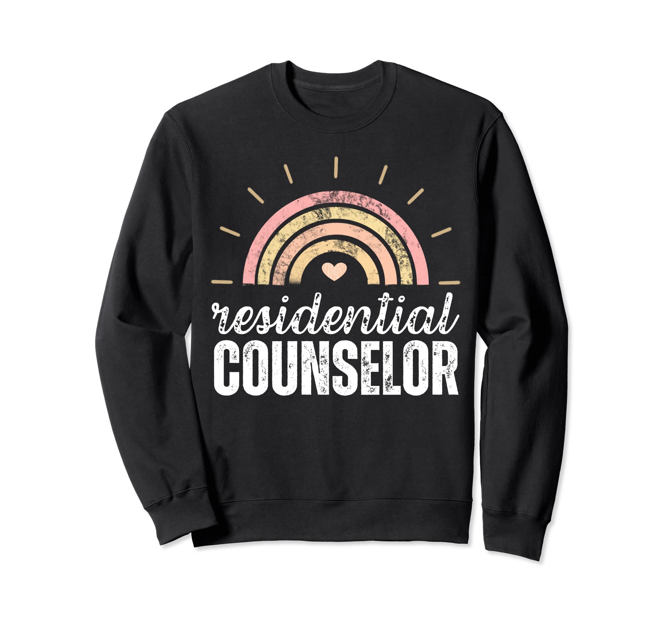 Residential Counselor Boho Sweatshirt - Aesthetic Graphic Men Women - T-Shirt, Sweatshirt, Hoodie