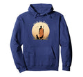 Walk Peace Mindful Dog Walking Yoga Hoodie - Graphic Print Unisex - T-Shirt, Sweatshirt, Hoodie