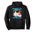 Self Care Cat Moon Embrace All That Is Hoodie - Unique Graphic Men Women - T-Shirt, Sweatshirt, Hoodie