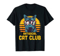 Antisocial Cat Club Introvert Cat T-Shirt - Streetwear Style for Adults - T-Shirt, Sweatshirt, Hoodie