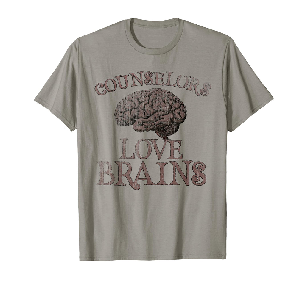Counselors Love Brains This Is My Scary T-Shirt - Novelty Apparel Unisex - T-Shirt, Sweatshirt, Hoodie