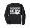 Hungry Overthinker Food Anxiety Hoodie - Trendy Graphic for Adults - T-Shirt, Sweatshirt, Hoodie