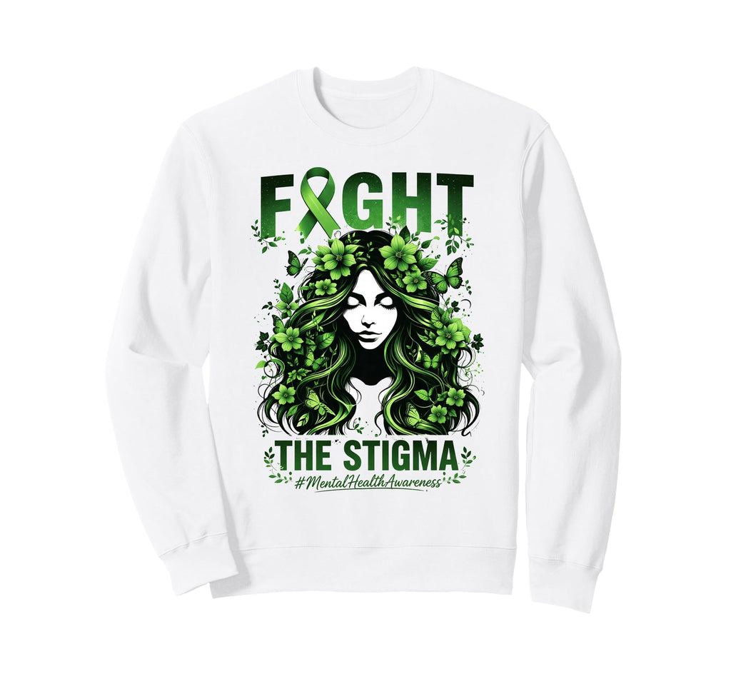Mental Health Awareness Anxiety Sweatshirt - Unique Graphic Unisex - T-Shirt, Sweatshirt, Hoodie