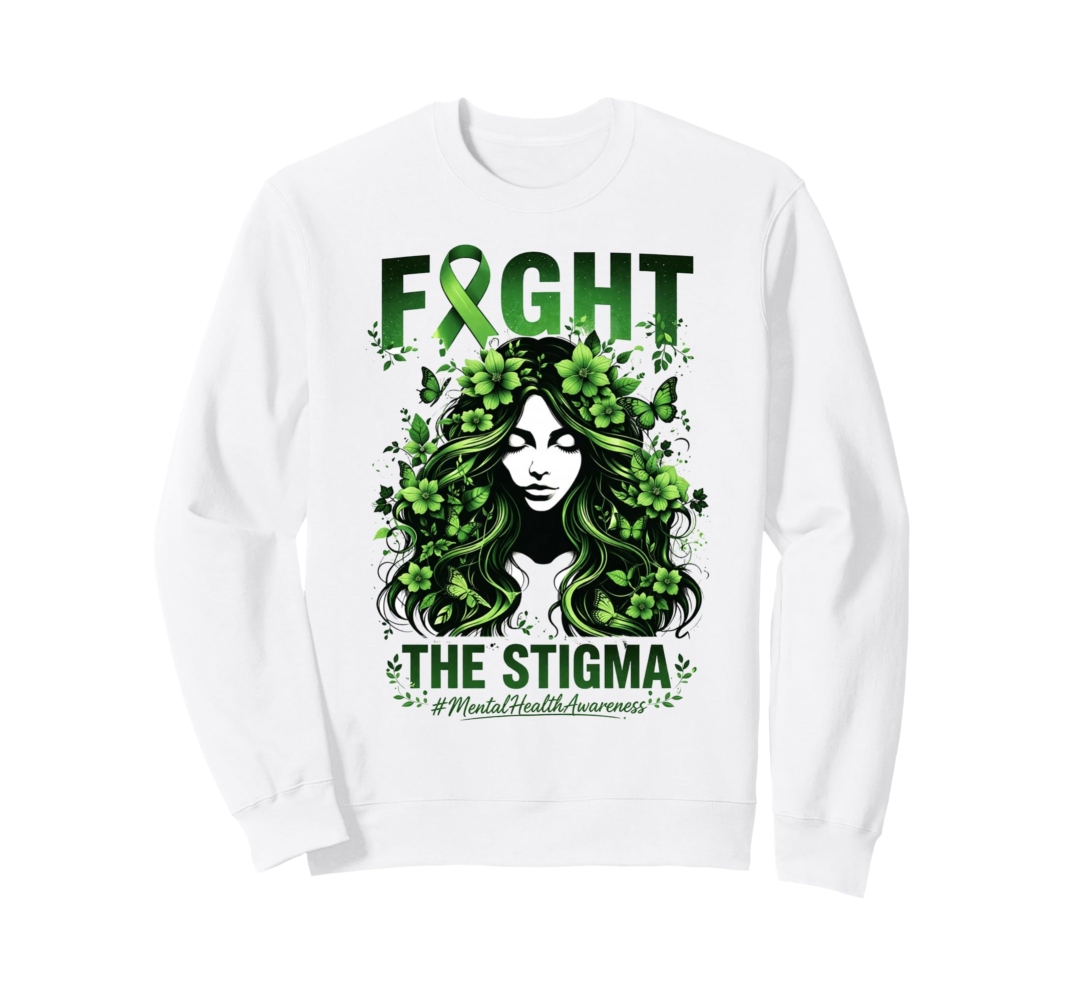 Mental Health Awareness Anxiety Sweatshirt - Unique Graphic Unisex - T-Shirt, Sweatshirt, Hoodie