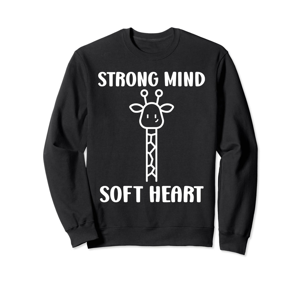 Animal Strong Mind Soft Heart Sweatshirt - Aesthetic Graphic Men Women - T-Shirt, Sweatshirt, Hoodie