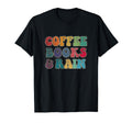 Coffee Books And Rain T-Shirt - Custom Art Print Men Women - T-Shirt, Sweatshirt, Hoodie