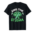 Mental Health Awareness Month End Stigma T-Shirt - Custom Art Print Unisex - T-Shirt, Sweatshirt, Hoodie