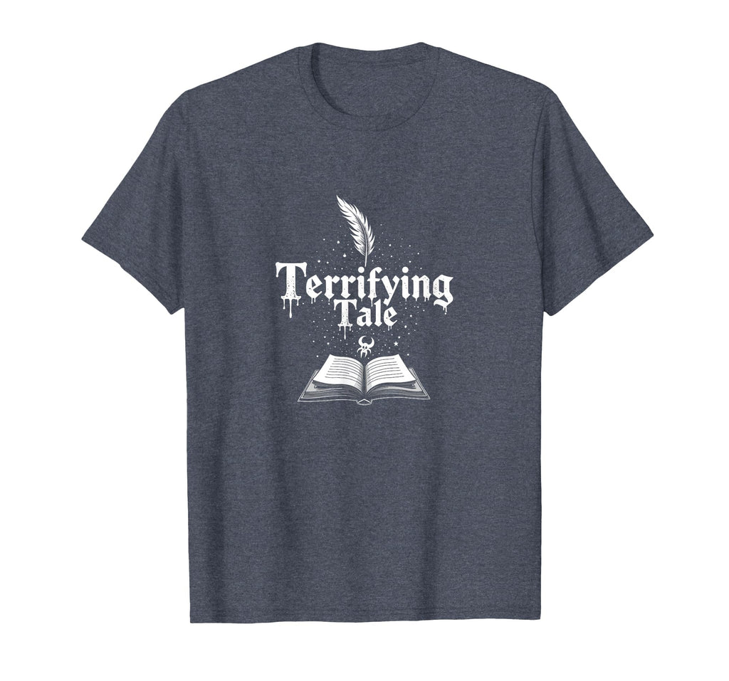 Halloween Literature Terrifying Tale T-Shirt - Casual Everyday Wear Unisex - T-Shirt, Sweatshirt, Hoodie