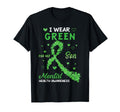I Wear Green My Son Mental Health T-Shirt - Aesthetic Graphic for Adults - T-Shirt, Sweatshirt, Hoodie