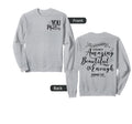 To Person Behind Me You Matter Sweatshirt - Fun Novelty Design for Adults - T-Shirt, Sweatshirt, Hoodie