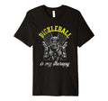 Mens Pickleball Is My Therapy Funny T-Shirt - Streetwear Style for Adults - T-Shirt, Sweatshirt, Hoodie