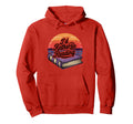 Drink Coffee Read Books Be Happy Colorful Hoodie - Novelty Apparel Unisex - T-Shirt, Sweatshirt, Hoodie