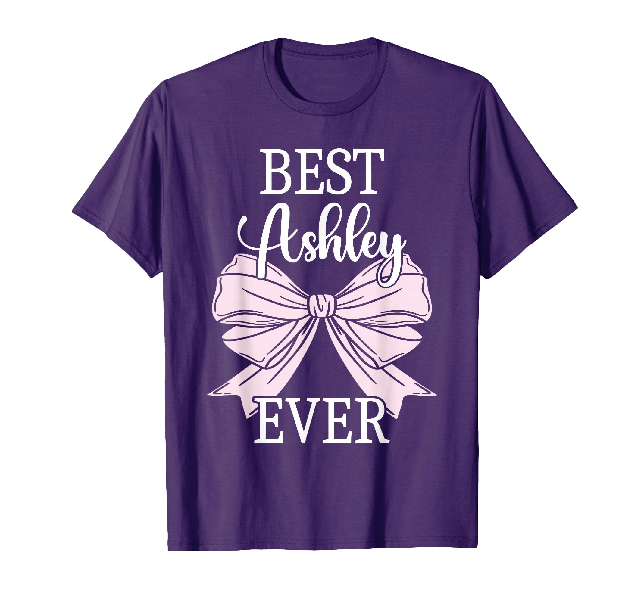 First Name Ashley Personalized T-Shirt - Casual Everyday Wear for Adults - T-Shirt, Sweatshirt, Hoodie