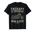 Funny Motorcycle Biker Therapy Is T-Shirt - Trendy Graphic Men Women - T-Shirt, Sweatshirt, Hoodie