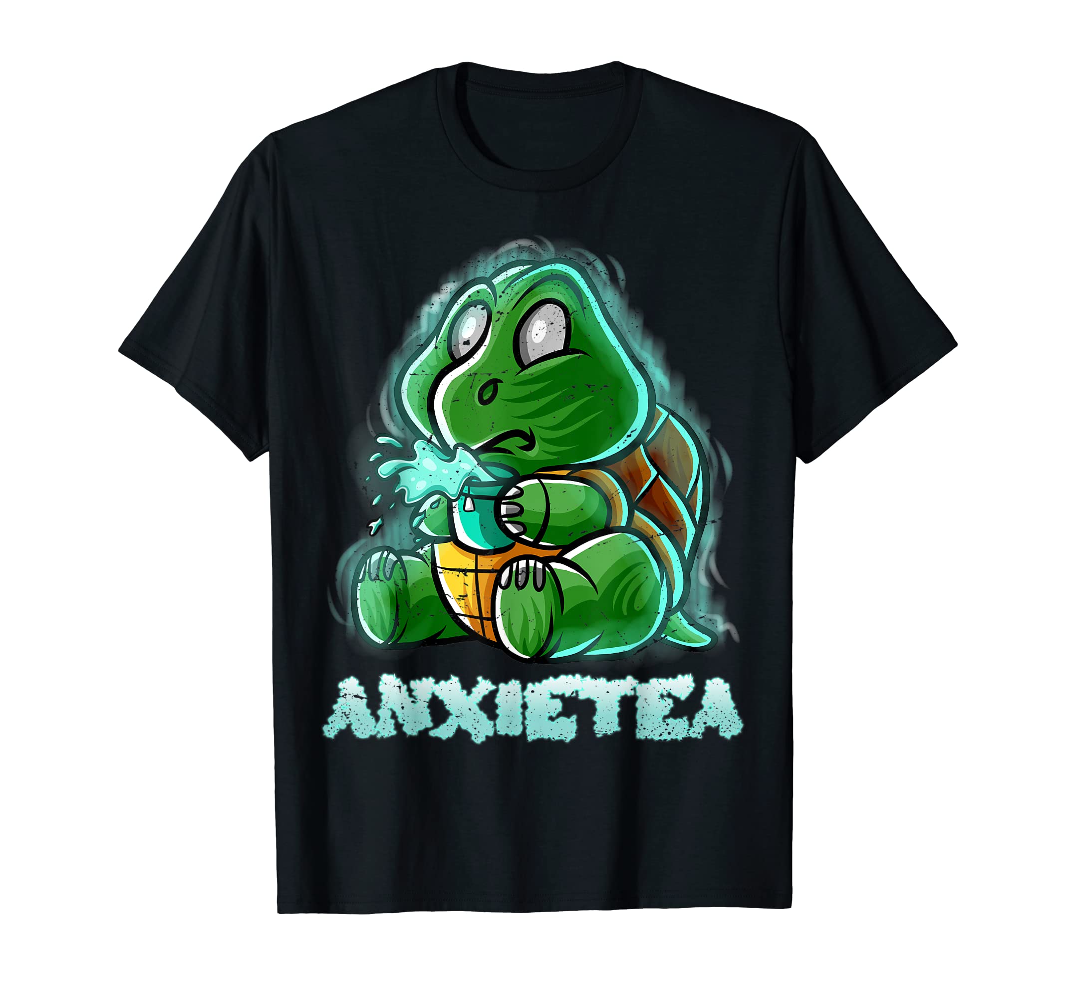 Introvert Tea Lover Nerd Turtle Geek T-Shirt - Aesthetic Graphic Men Women - T-Shirt, Sweatshirt, Hoodie
