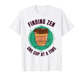 Funny Coffee Motivation Yoga T-Shirt - Minimalist Print for Adults - T-Shirt, Sweatshirt, Hoodie