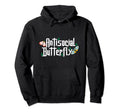 Antisocial Butterfly Insect Monarch Hoodie - Streetwear Style Unisex - T-Shirt, Sweatshirt, Hoodie