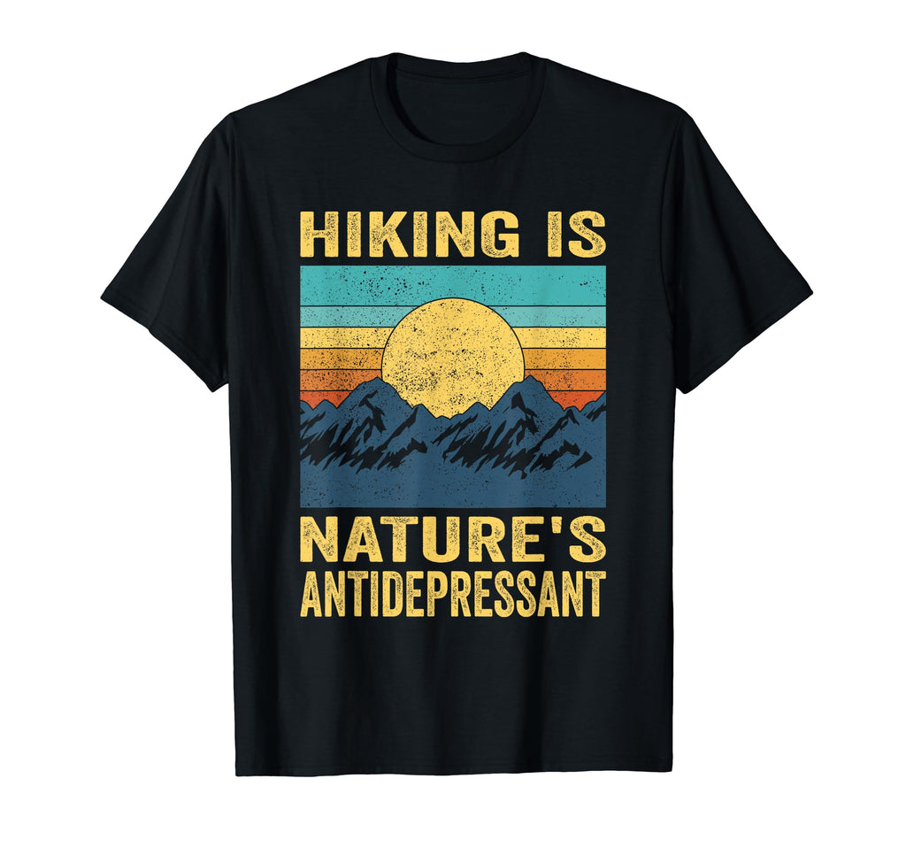 Outdoor Nature Hike Mental Health T-Shirt - Casual Everyday Wear Unisex - T-Shirt, Sweatshirt, Hoodie