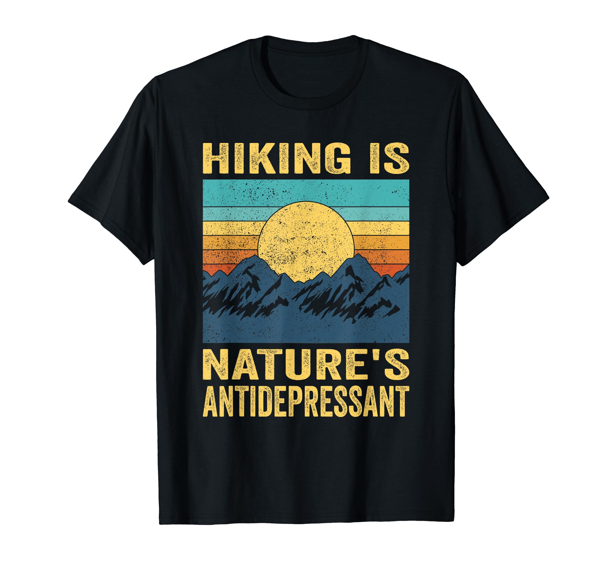 Outdoor Nature Hike Mental Health T-Shirt - Casual Everyday Wear Unisex - T-Shirt, Sweatshirt, Hoodie