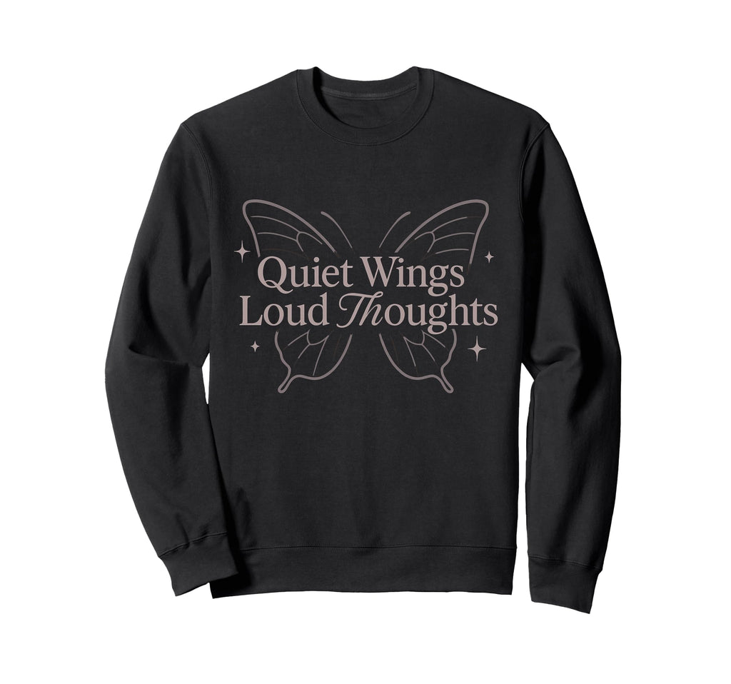 Anti Social Butterfly Introvert Meme Sweatshirt - Streetwear Style Unisex - T-Shirt, Sweatshirt, Hoodie