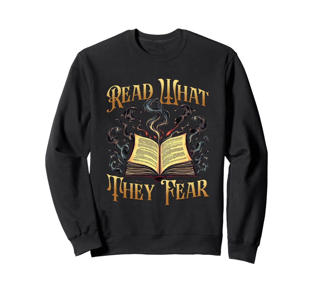 Read What They Fear Book Club Sweatshirt - Minimalist Print Unisex - T-Shirt, Sweatshirt, Hoodie