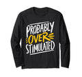 Anxiety Introvert Mental Health T-Shirt - Custom Art Print for Adults - T-Shirt, Sweatshirt, Hoodie