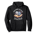 Read Books Be Weird Stay Feral Funny Hoodie - Fun Novelty Design Men Women - T-Shirt, Sweatshirt, Hoodie