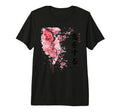 Breathe Kanji Sakura Flower Zen T-Shirt - Unique Graphic Men Women - T-Shirt, Sweatshirt, Hoodie