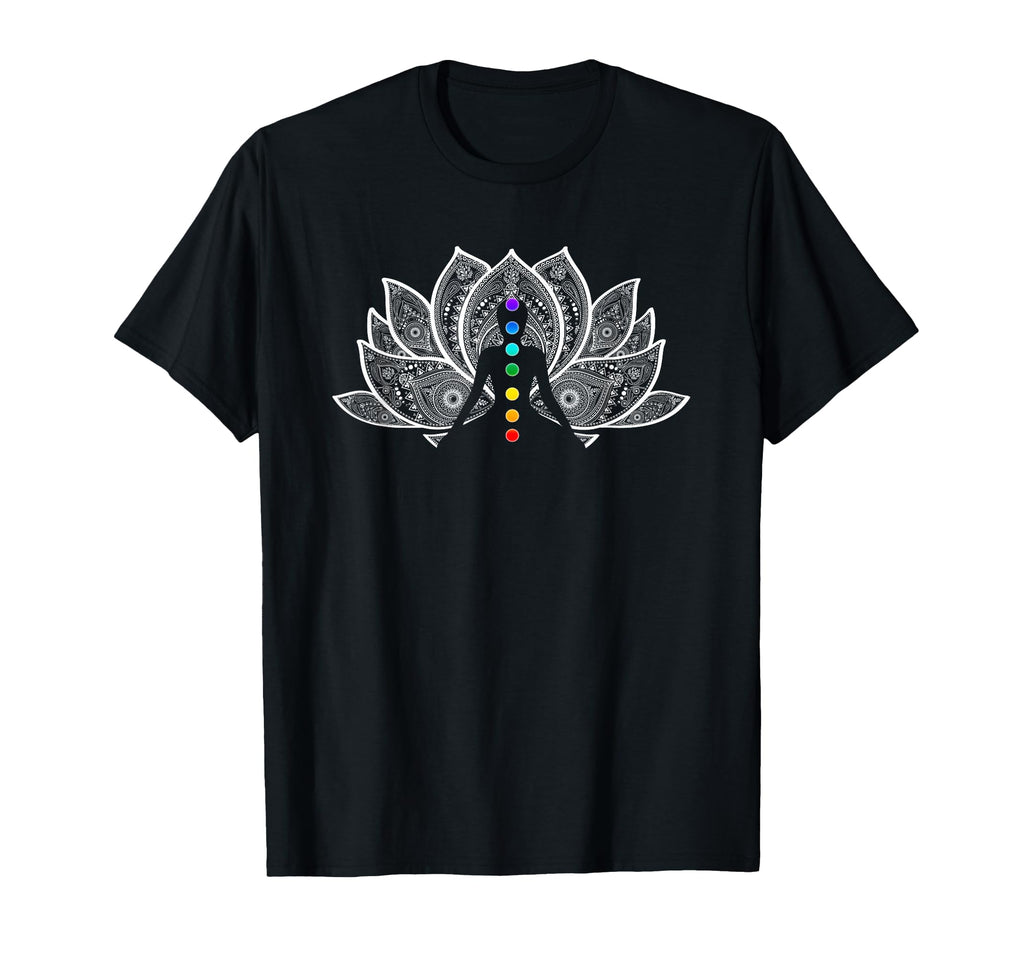 Lotus Chakra Kundalini Yoga Lover T-Shirt - Graphic Print Unisex - T-Shirt, Sweatshirt, Hoodie