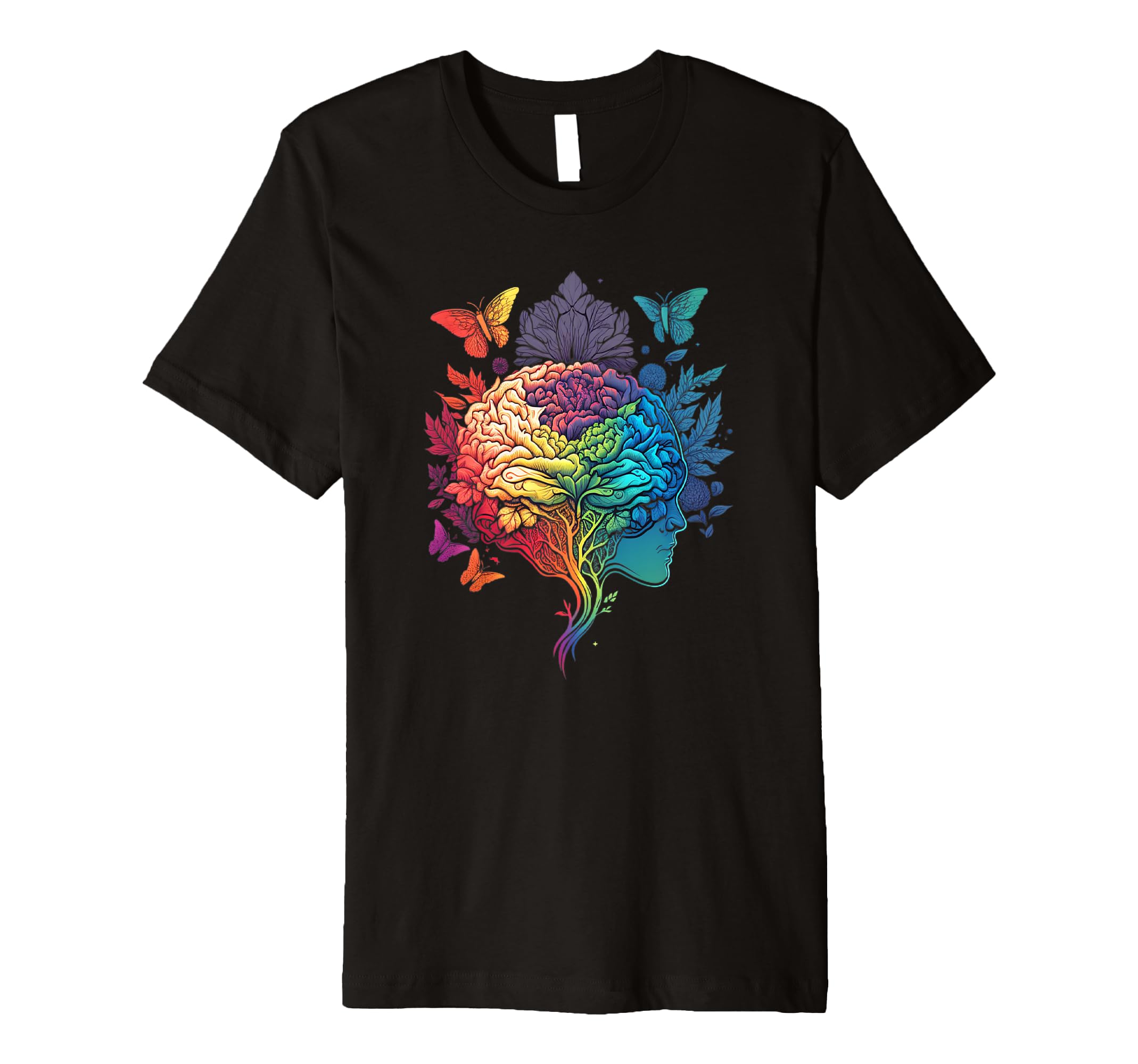 End Stigma Mental Health Matters Mental T-Shirt - Graphic Print for Adults - T-Shirt, Sweatshirt, Hoodie