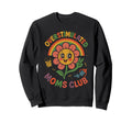 Moms Club Groovy Overstimulated Hoodie - Fun Novelty Design Unisex - T-Shirt, Sweatshirt, Hoodie