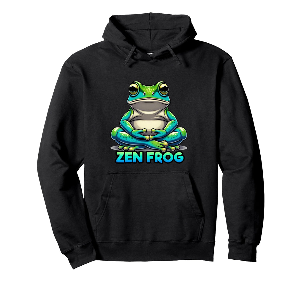 Peaceful Meditation Amphibian Hoodie - Casual Everyday Wear for Adults - T-Shirt, Sweatshirt, Hoodie