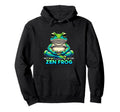 Peaceful Meditation Amphibian Hoodie - Casual Everyday Wear for Adults - T-Shirt, Sweatshirt, Hoodie