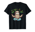 Meditation Sloth Yoga Pose Relaxing T-Shirt - Graphic Print for Adults - T-Shirt, Sweatshirt, Hoodie