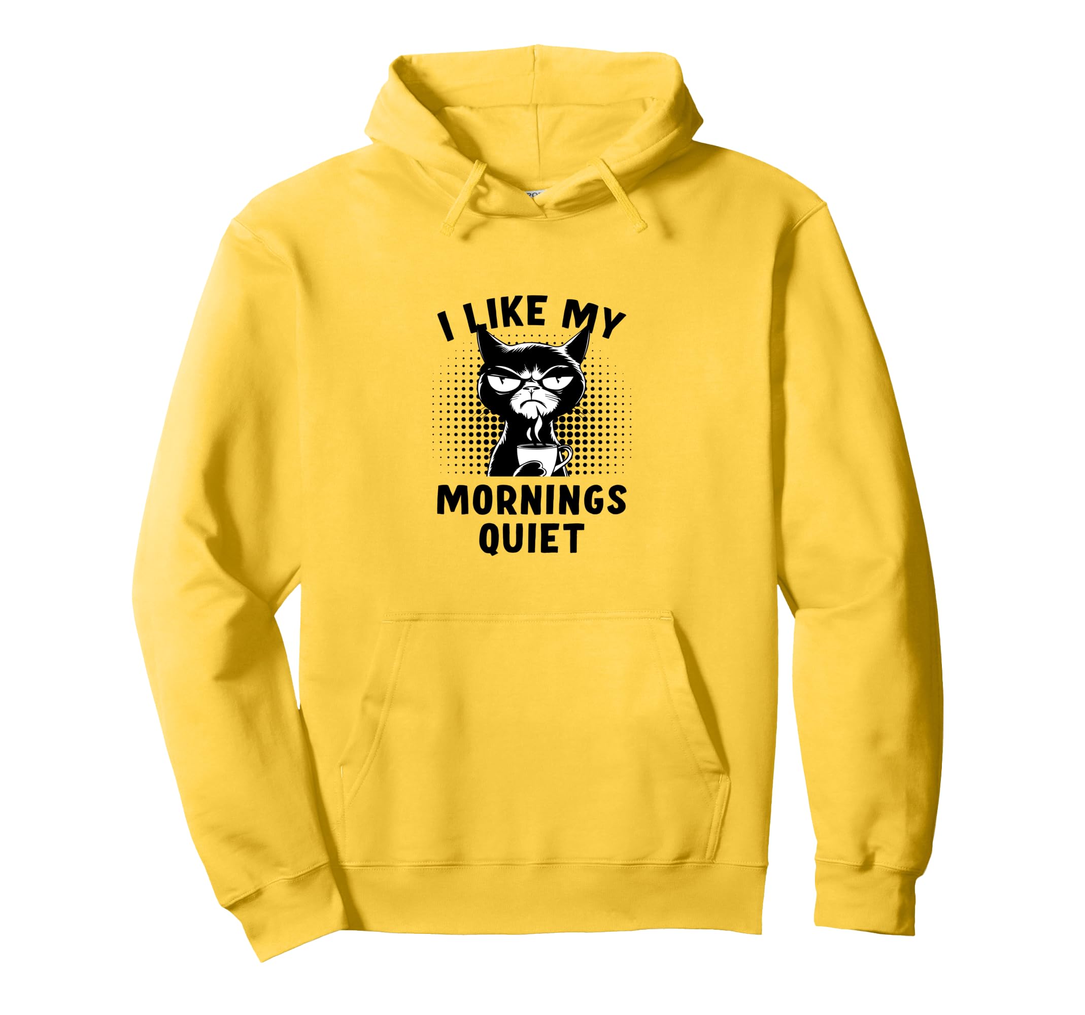 Coffee And Cat Naps Keep Me Going Hoodie - Graphic Print Men Women - T-Shirt, Sweatshirt, Hoodie