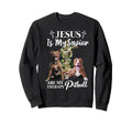 Jesus Is My Savior Are My Therapy Sweatshirt - Minimalist Print for Adults - T-Shirt, Sweatshirt, Hoodie