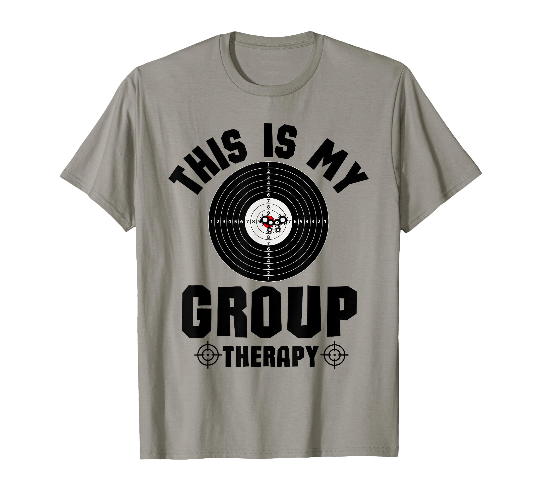 This Is My Group Therapy Pro Gun T-Shirt - Fun Novelty Design for Adults - T-Shirt, Sweatshirt, Hoodie