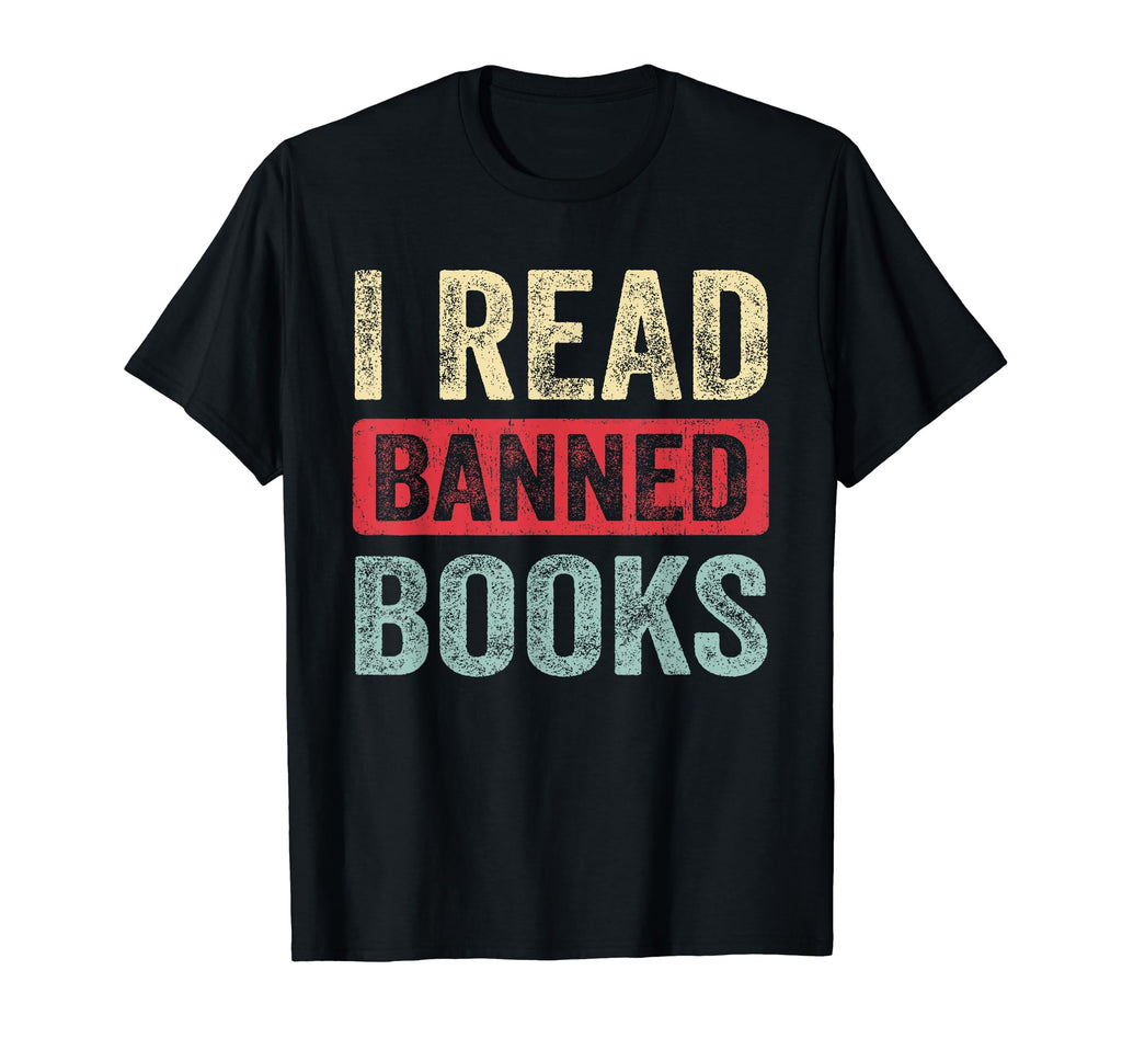 I Read Banned Books Librarian Freadom T-Shirt - Trendy Graphic Men Women - T-Shirt, Sweatshirt, Hoodie